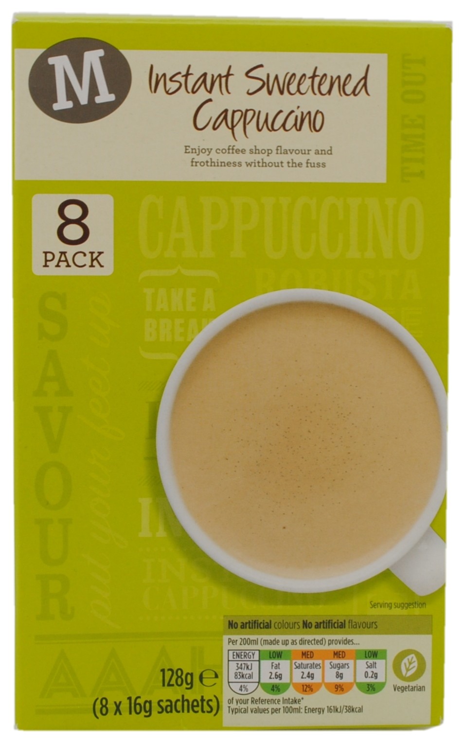 Instant Sweetened Cappuccino