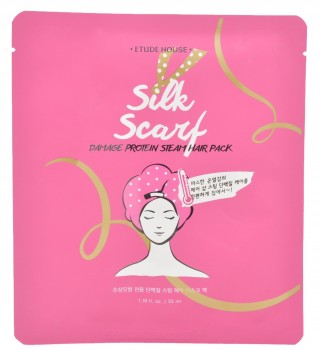 Experience 3: Etude House Silk Scarf Damage Protein Steam Hair Pack