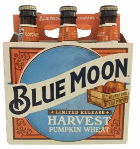 Harvest Pumpkin Wheat Beer, Blue Moon Brewing, USA
