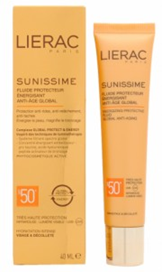 Lierac Sunissime Energizing Protective Fluid Global Anti-Aging SPF 50+