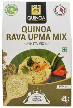 Orillet Quinoa, Quinoa Rava Upma Insta Mix
