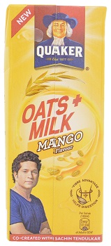 Quaker Oats + Milk, Mango Flavoured Drink