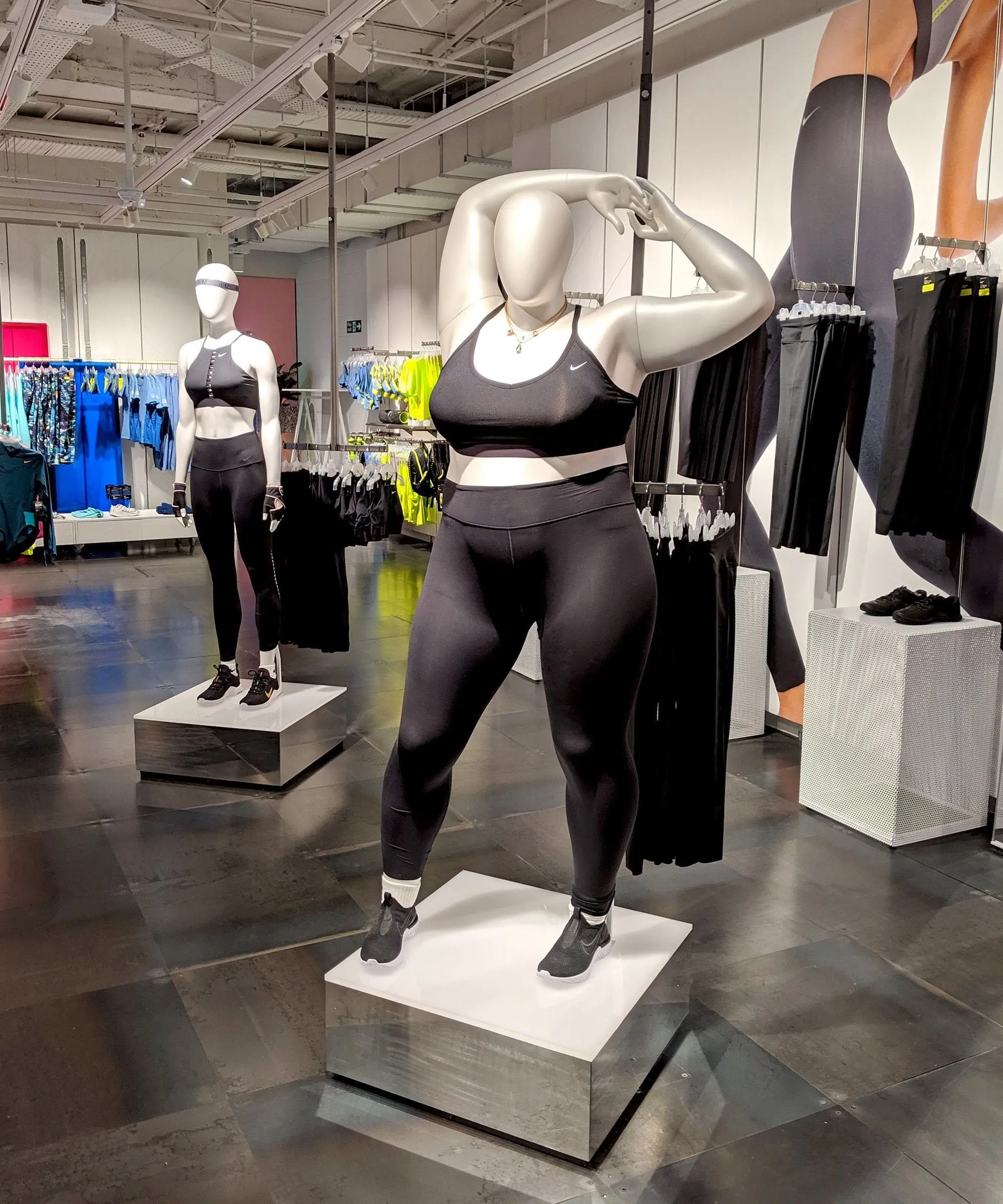 Nike’s new mannequins are a celebration of diversity