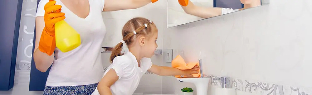 Kids sponge off cleaning chores: 76% of UK parents say their children have no cleaning responsibilities at all