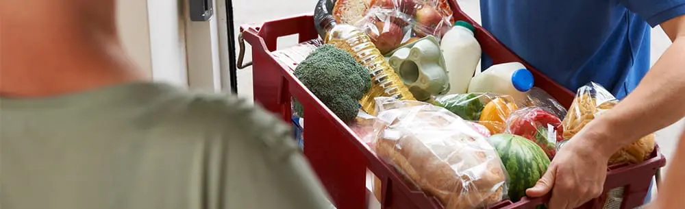 Online grocery clicks in the UK