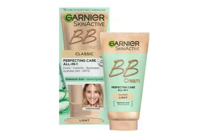 Garnier product image of their BB skincare cream.