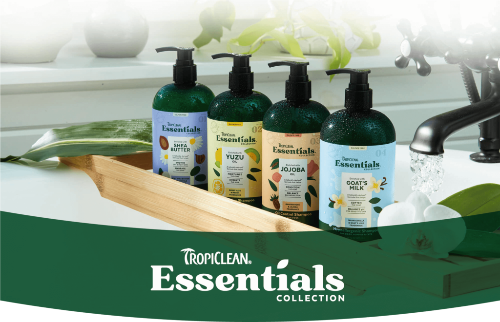 Tropiclean Essentials Collection Advert