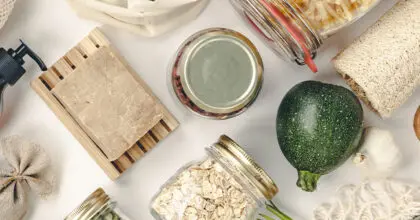 healthy foods like lentils, oats and vegetables