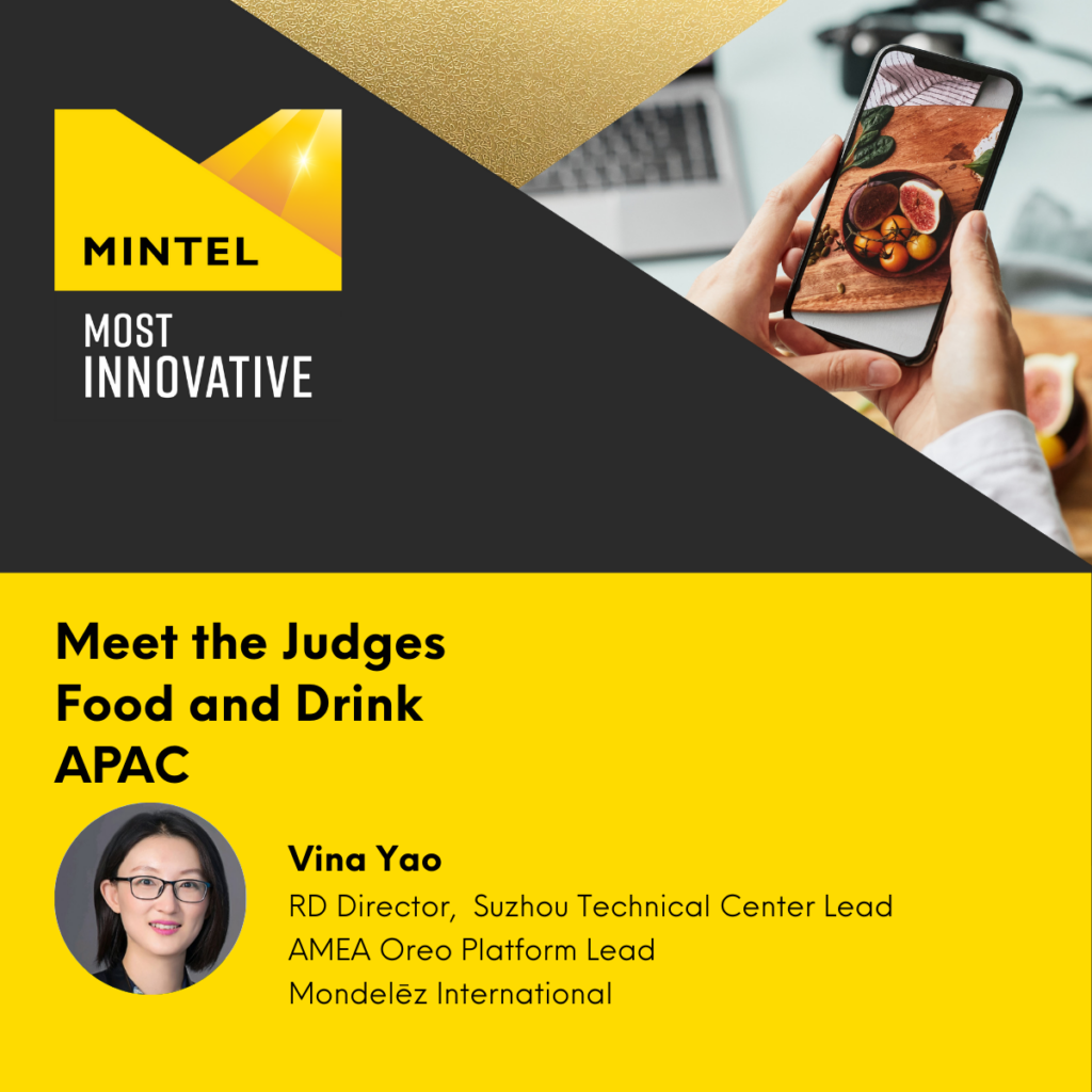 Mintel Most Innovative Judge - Vina Yao