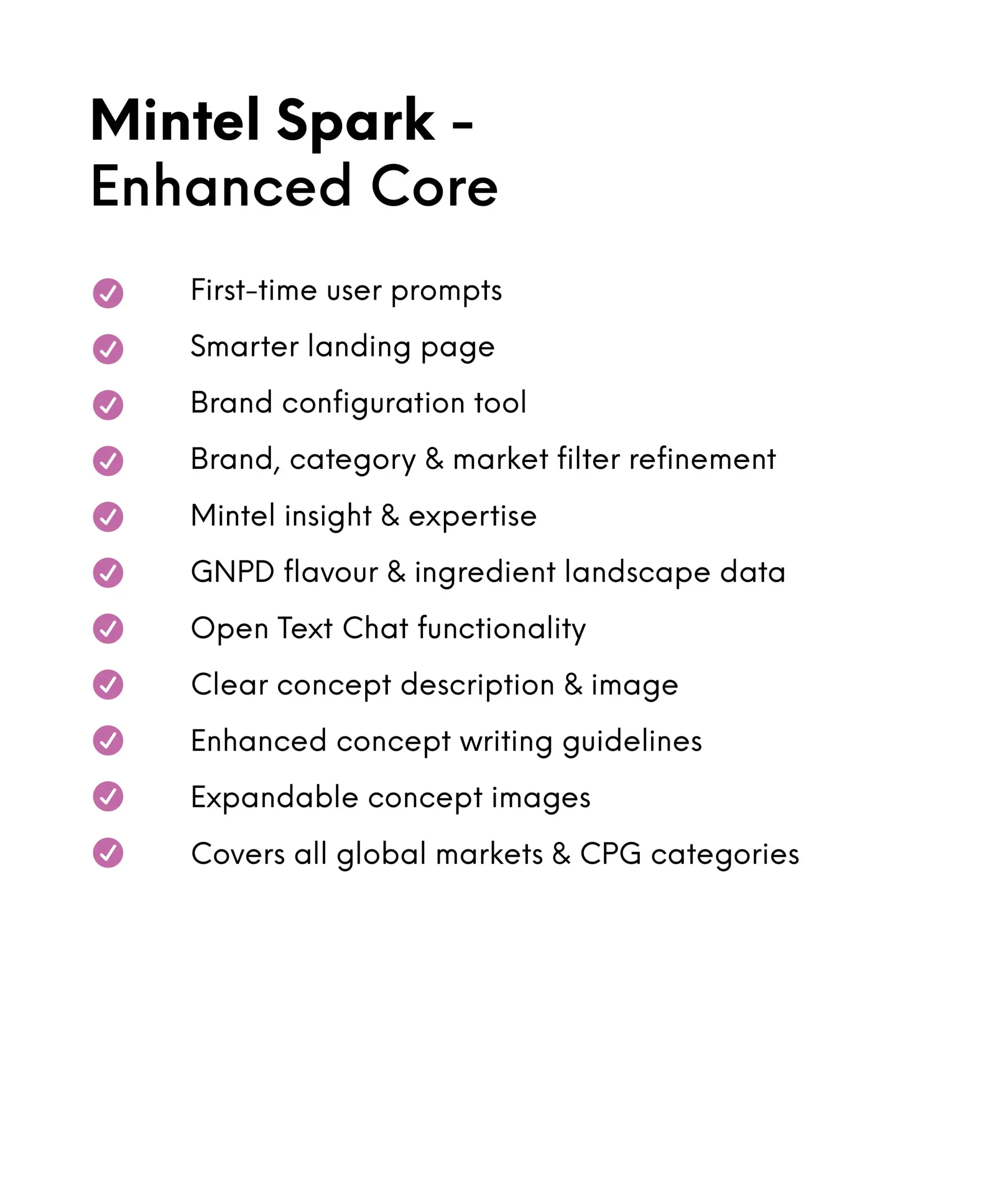 Mintel Spark - Enhanced Core