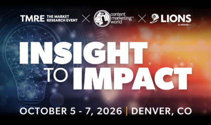 TMRE – The Market Research Event 2026