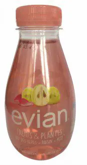 Evian Fruits & Plantes Grape and Rose Flavoured Alpine Water
