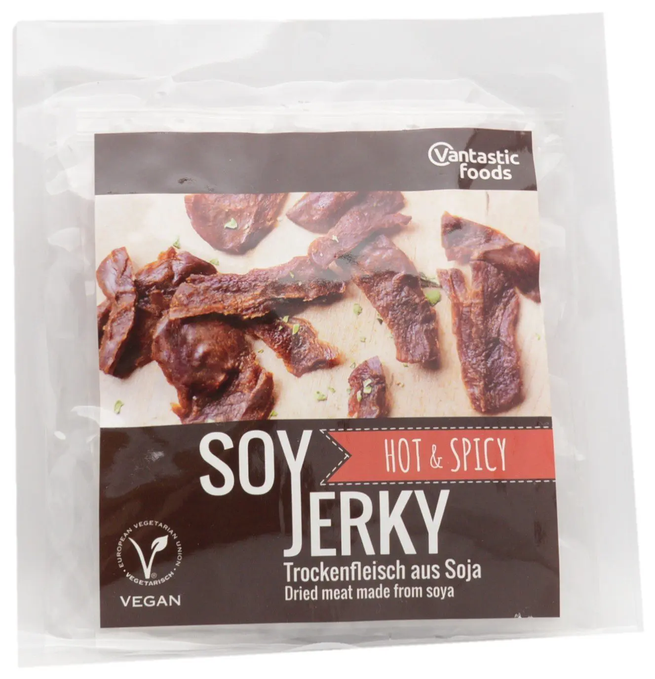 Hot & Spicy Soya Jerky Snack
