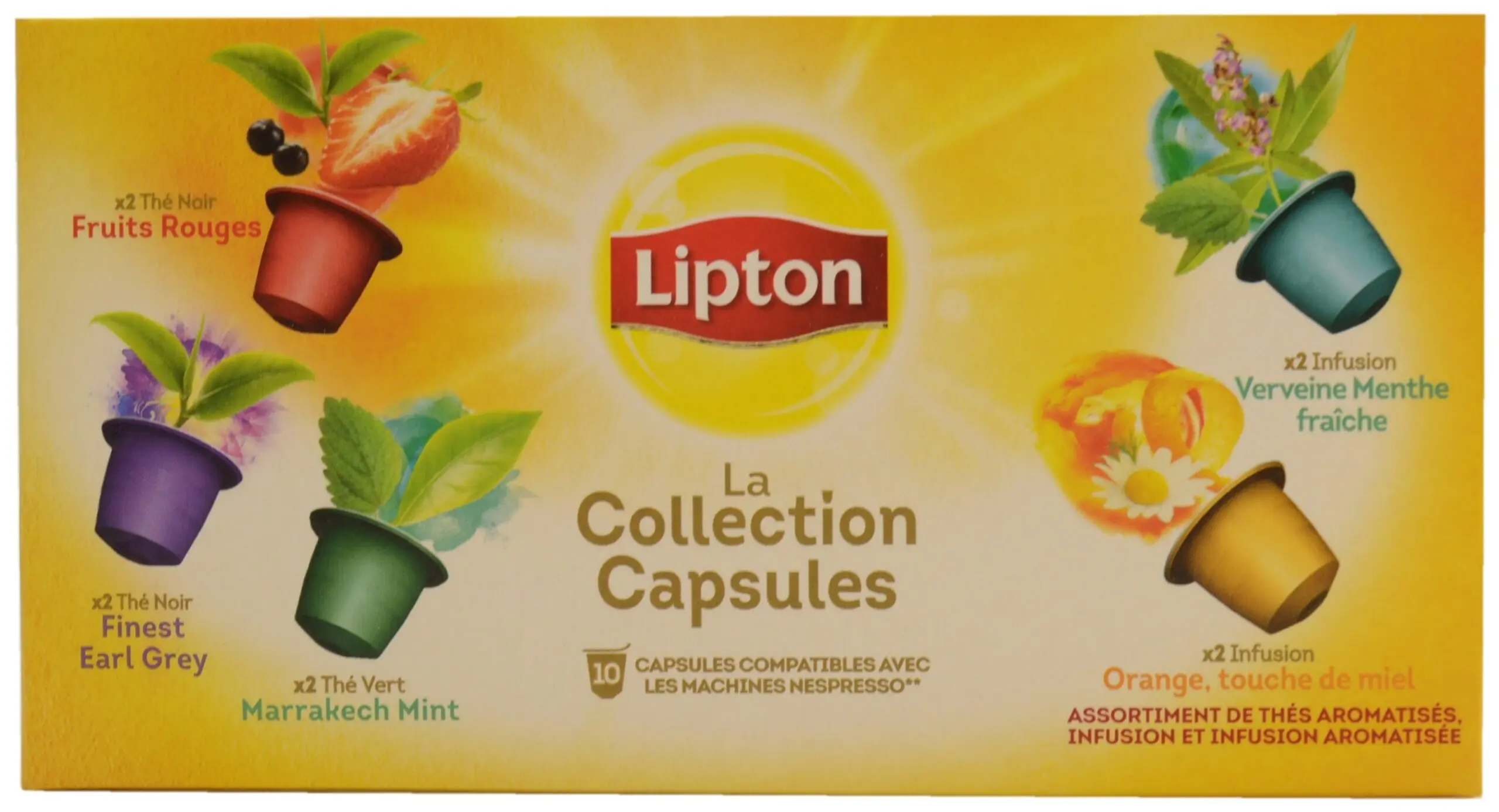 Tea & Infusion Capsules Assortment