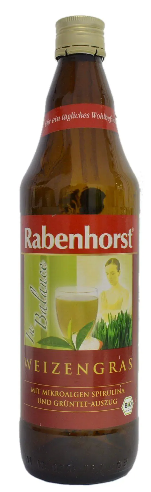 Wheatgrass Drink with Spirulina Micro Algae and Green Tea Extract