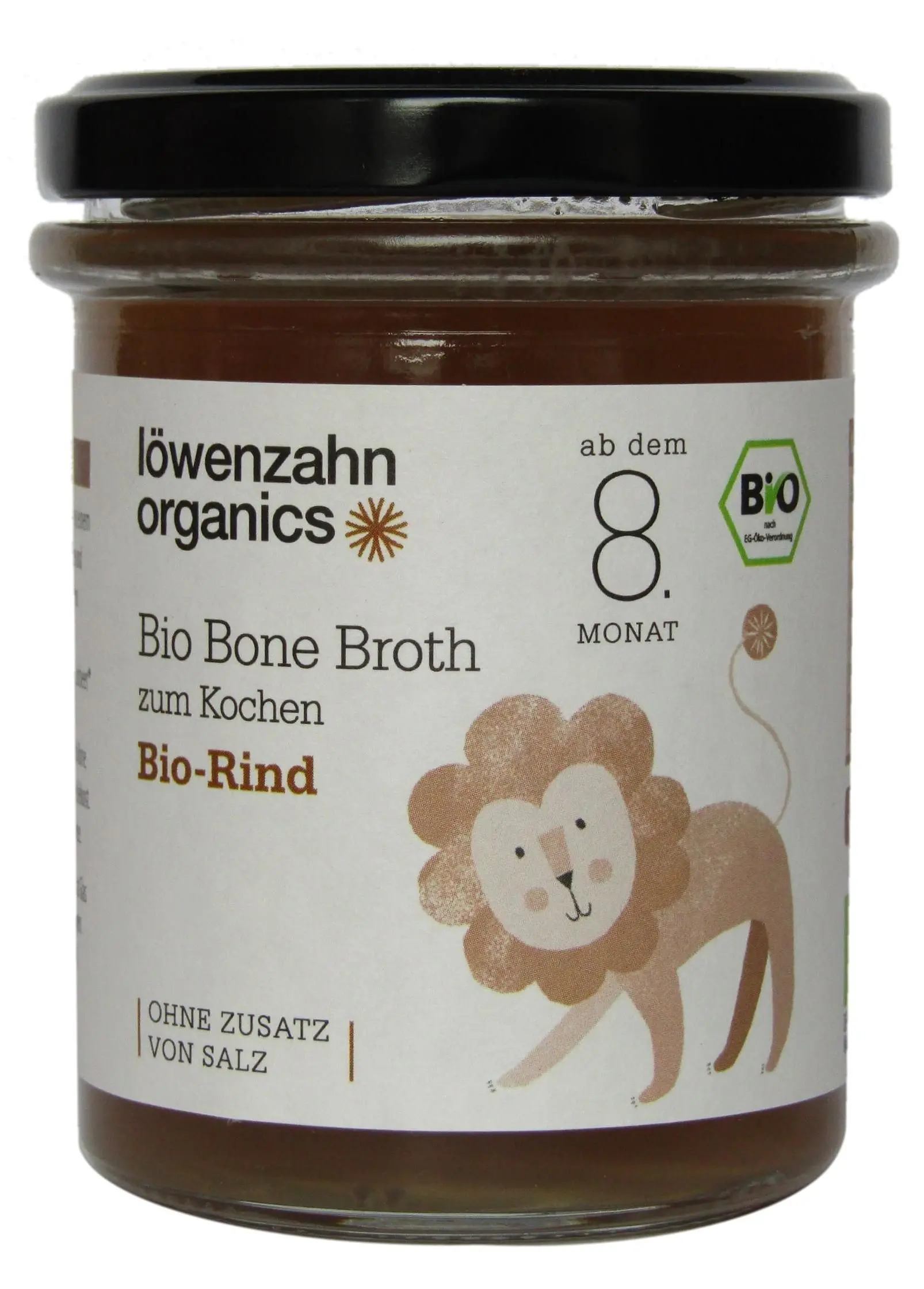 Die Rinderbrühe von löwenzahn organics ergänzt Gemüse-Mahlzeiten mit wertvollen Nährstoffen