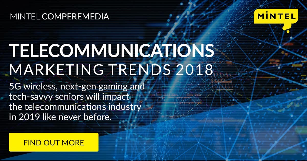 Mintel Comperemedia announces three telecommunications marketing trends for 2019