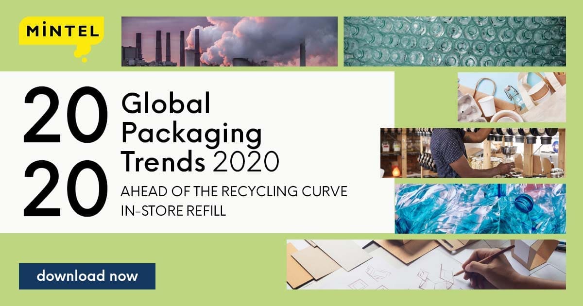 Mintel announces global packaging trends for 2020