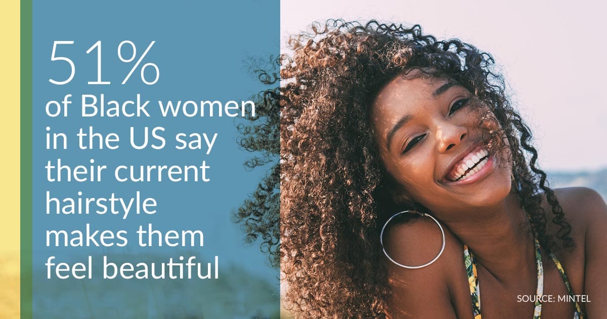 Black women say their hair makes them feel beautiful