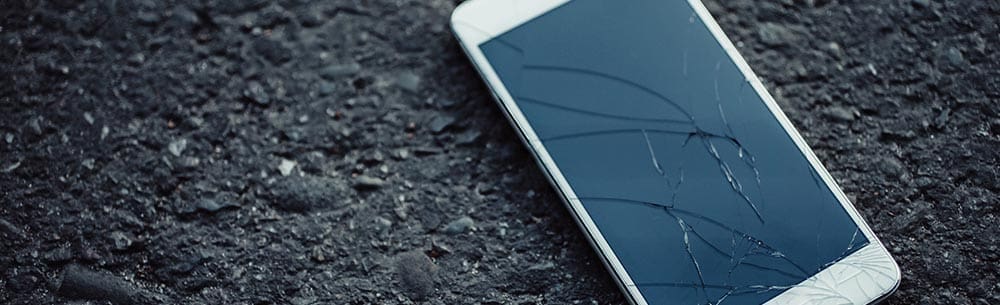 Smashing times: 24% of UK smartphone owners have broken their screen in the past two years