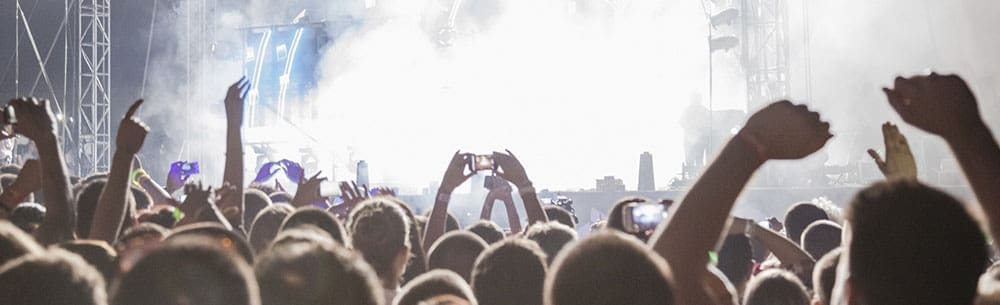 Music concerts and festivals market is star performer in the UK leisure industry as sales grow by 45% in 5 years