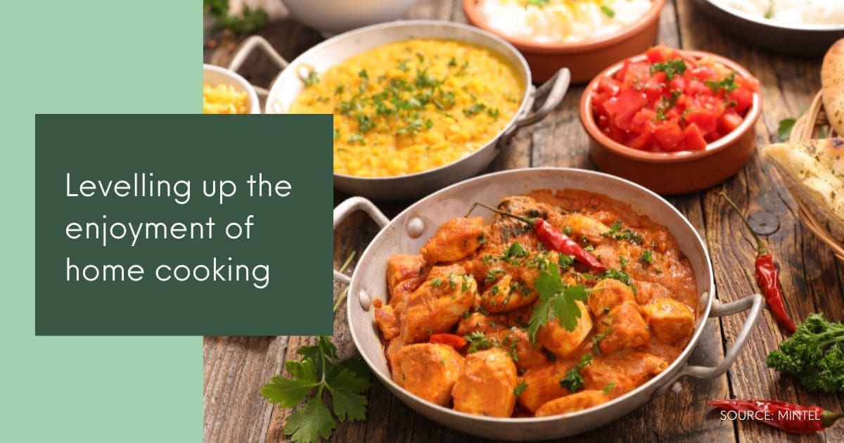 Levelling up the enjoyment of residence cooking
