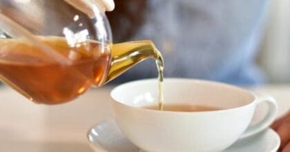 Tea over tipple: Half of British tea lovers sometimes turn to a brew rather than booze