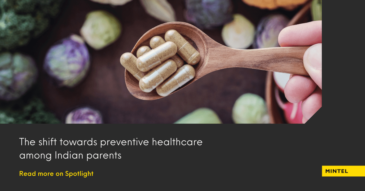 The shift in direction of preventive healthcare amongst Indian dad and mom