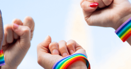 Four in ten LGBTQ+ individuals say they are anxious