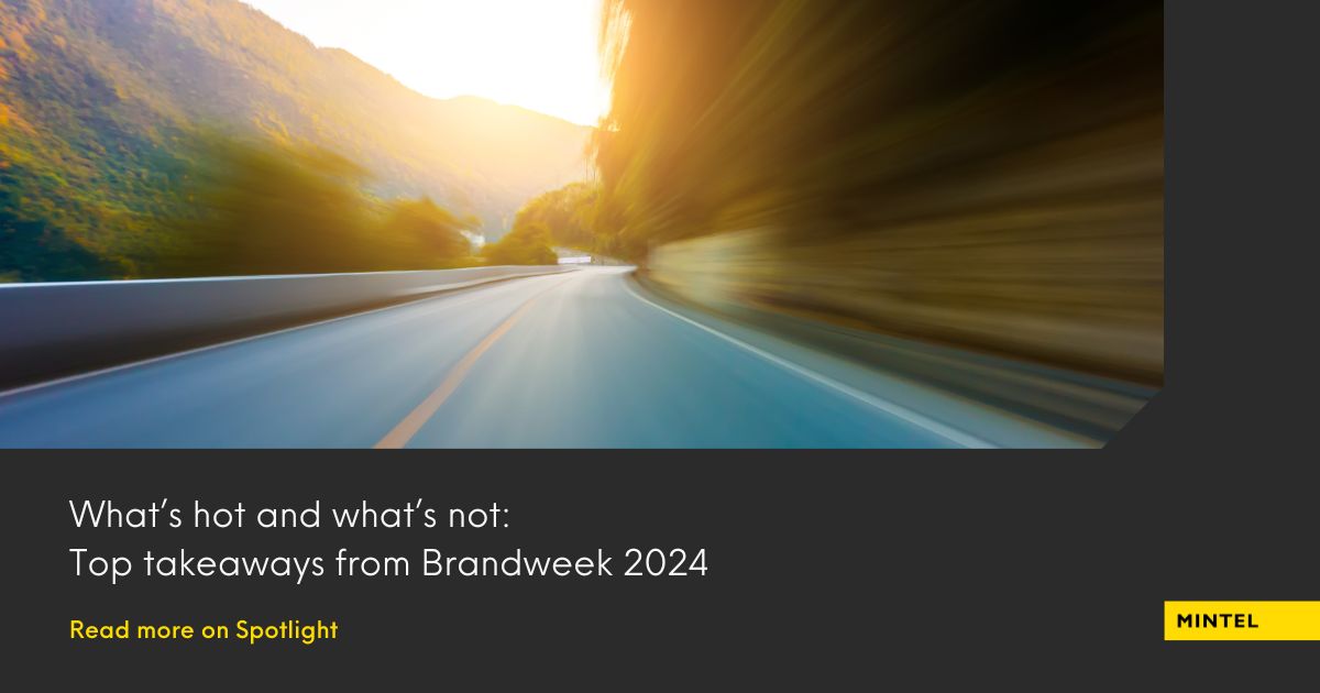 Mintel Marketing consultant’s High takeaways from Brandweek 2024