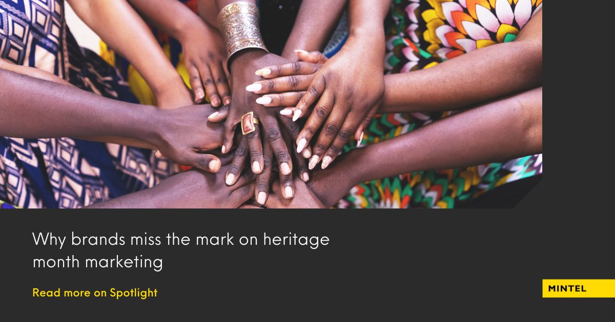 Why manufacturers miss the mark on heritage month advertising and marketing