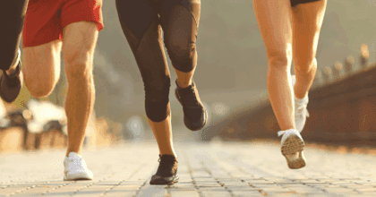 Health conscious consumers adopting healhy habits like running