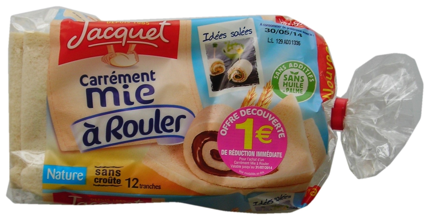 Jacquet white bread to roll
