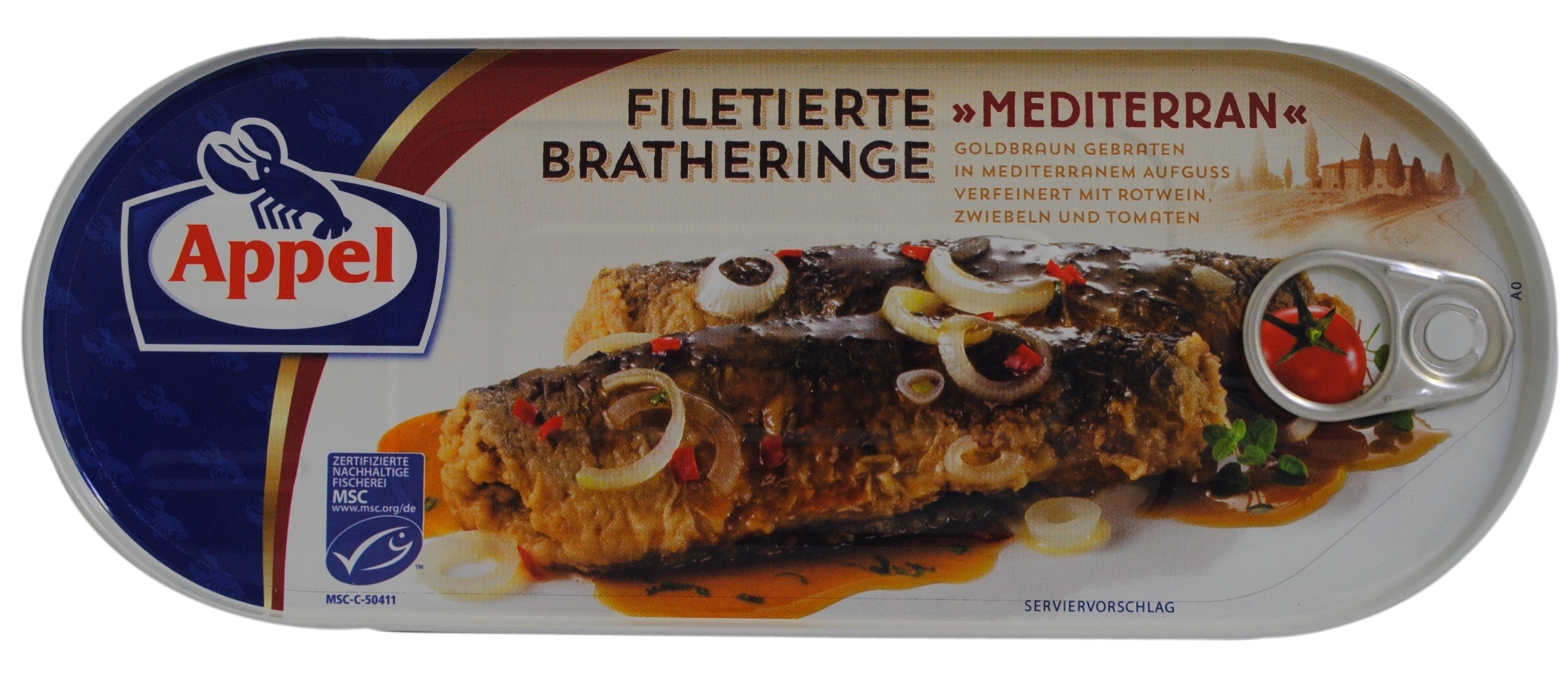 Mediterranean-Style Fried Herring Fillets