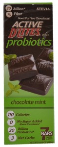Mint Chocolate, Active D’Lites with Probiotics, USA