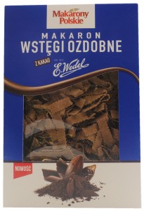 Tagliatelle Pasta with Cocoa, E. Wedel Makarony Polskie, Poland