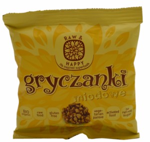 Raw & Happy Gryczanki Buckwheat Snacks