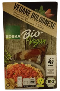 Edeka Bio+ Vegan Bolognese Sauce