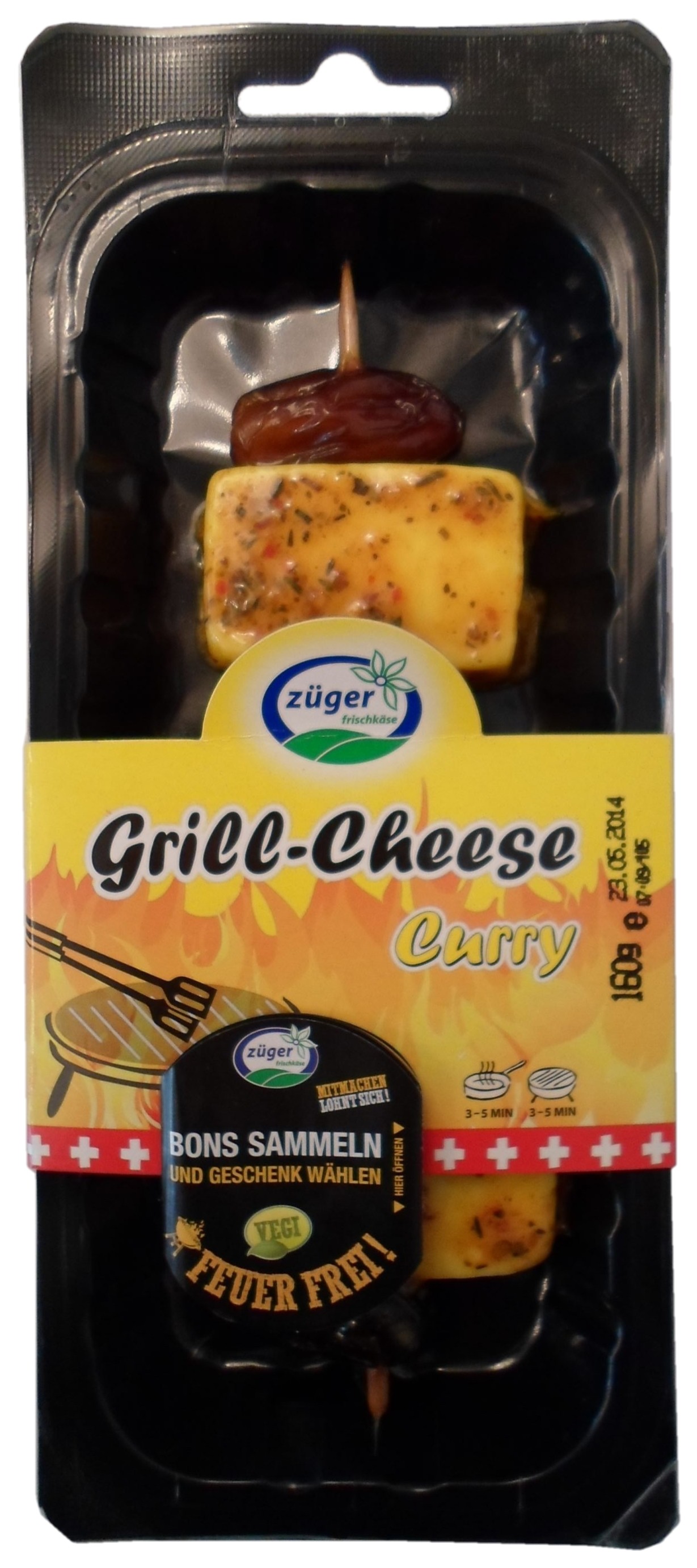 Grill Cheese with Curry