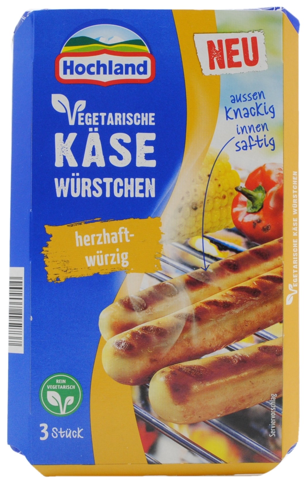 Vegetarian Cheese Sausages