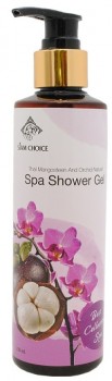 Siam Choice, Thai Mangosteen and Orchid Natural Spa Shower Gel