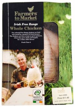 Farmers to Market Irish Free Range Whole Chicken, Ireland