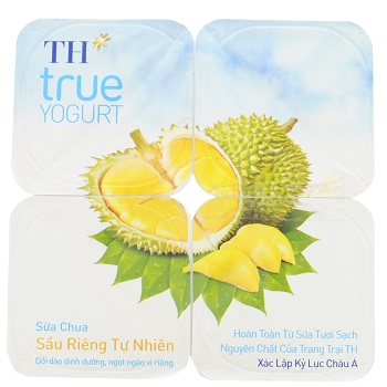 TH True Yogurt, Natural Durian Yogurt, Vietnam