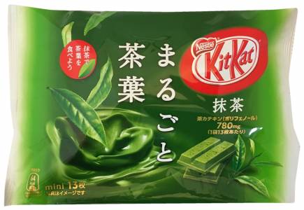 Nestlé Kit Kat Mini Whole Matcha Chocolate, Nestlé, Japan