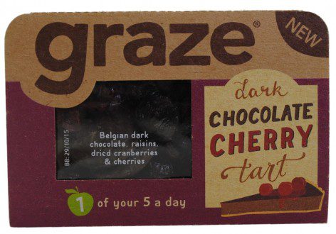 Graze Dark Chocolate Cherry Tart Snack Mix