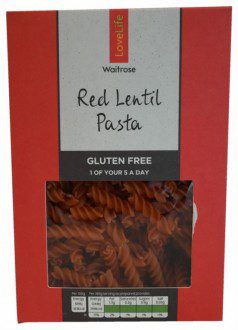 Waitrose Love Life Red Lentil Pasta