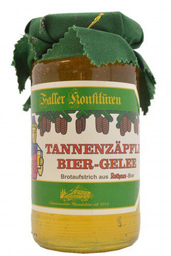 Faller Konfitüren, Tannenzäpfle Bier-Gelee