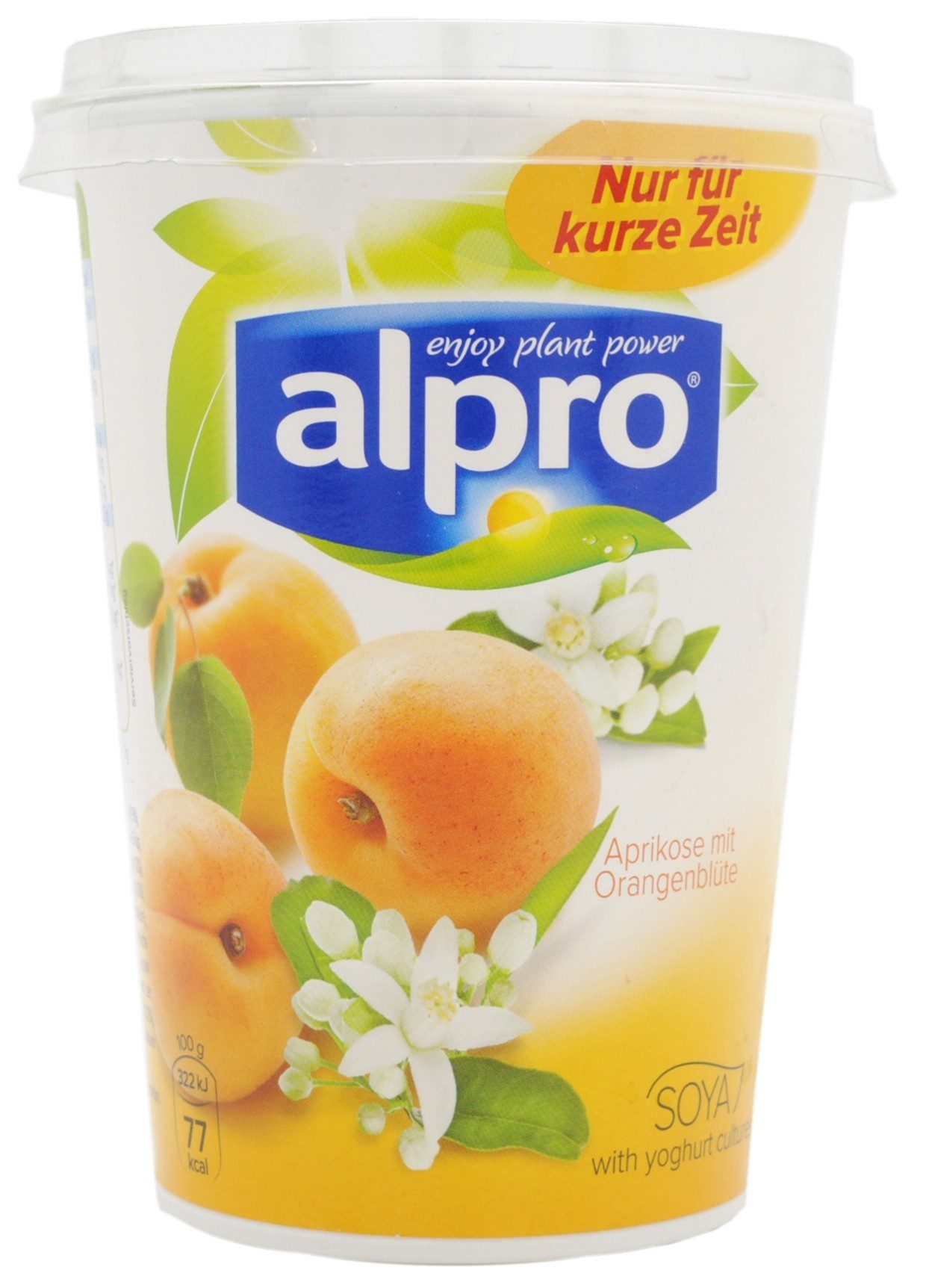 Apricot with Orange Blossom Soy Yogurt
