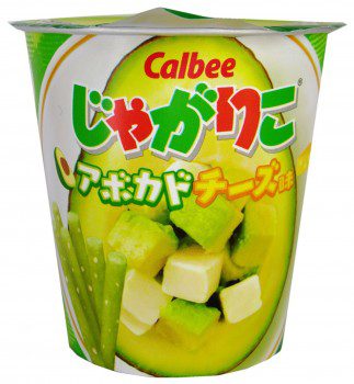Calbee Jagariko Avocado-Käse-Kartoffel-Stangen, Japan