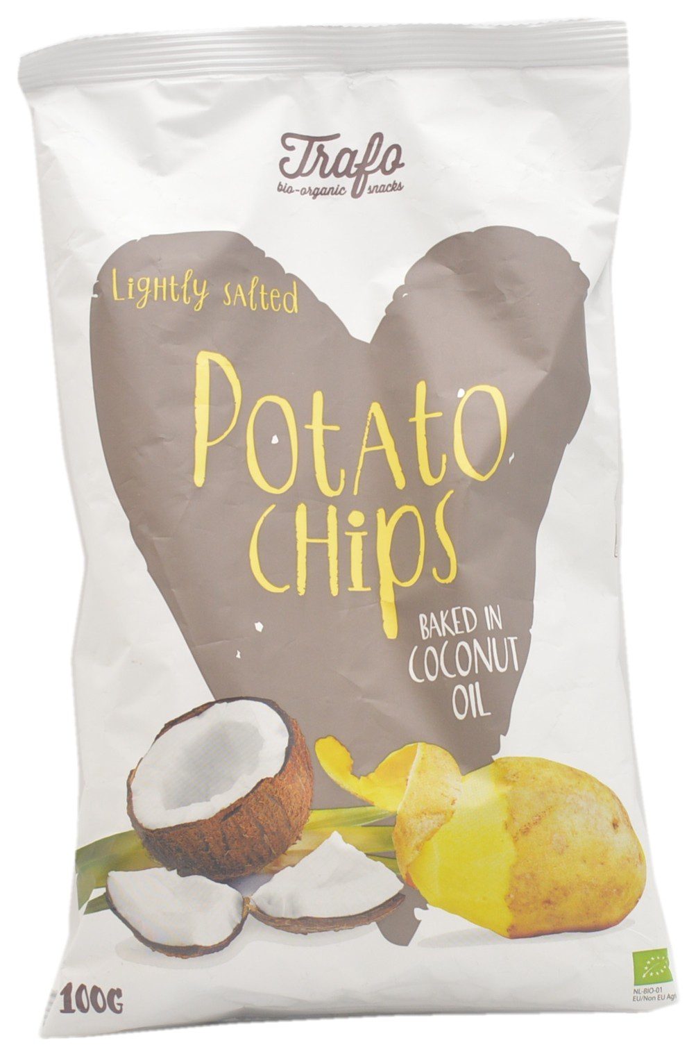 Lightly Salted Potato Chips Baked in Coconut Oil